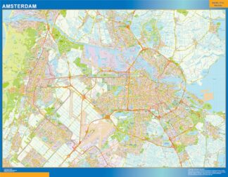 Mapa de Amsterdam