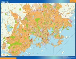 Mapa de Finlandia
