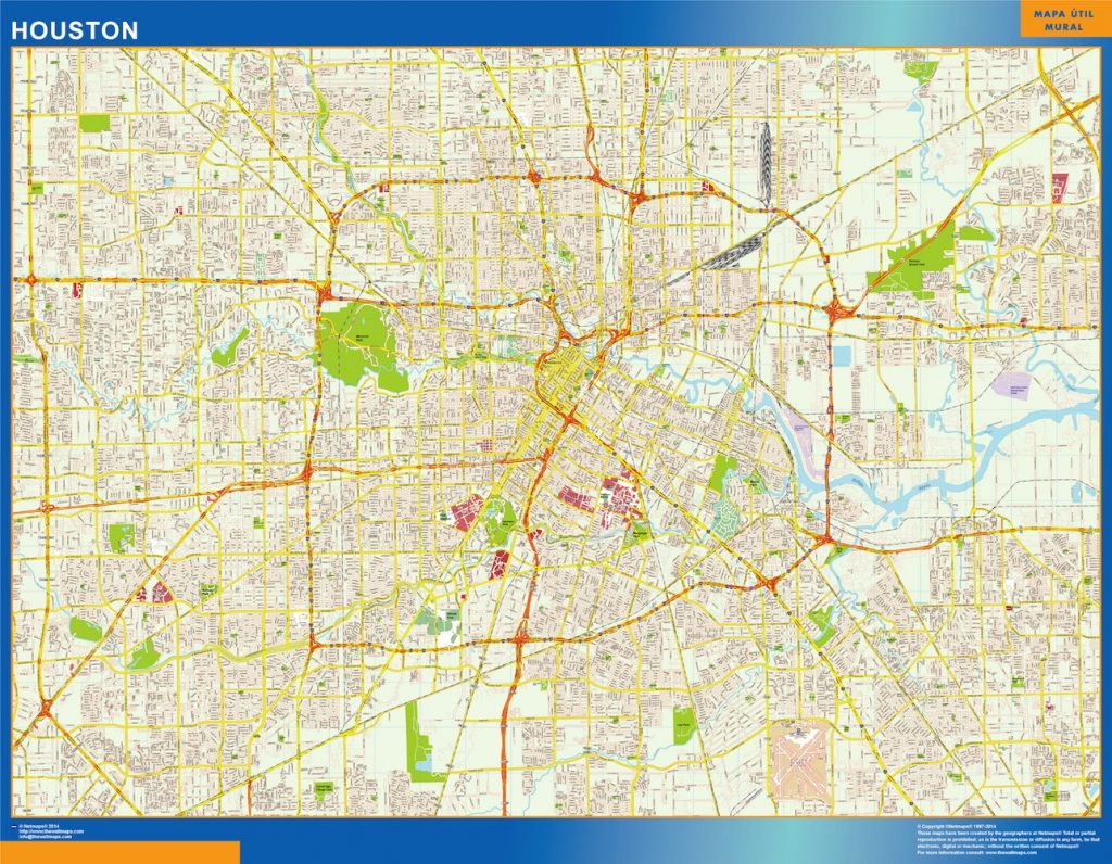 Mapa de Houston