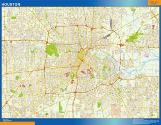 Mapa de Houston