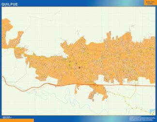 Mapa de Quilpue en Chile