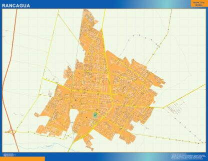 Mapa de Rancagua en Chile