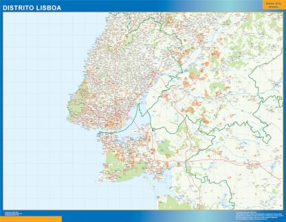 Mapa distrito Lisboa
