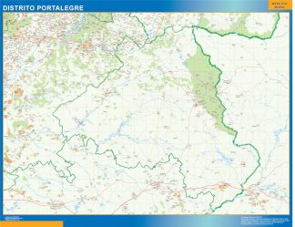 Mapa distrito Portalegre 1