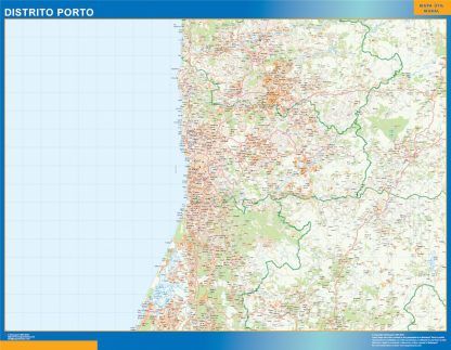 Mapa distrito Porto 1