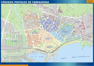 Tarragona códigos postales