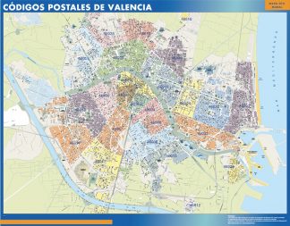 Valencia códigos postales