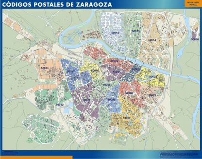 Zaragoza códigos postales